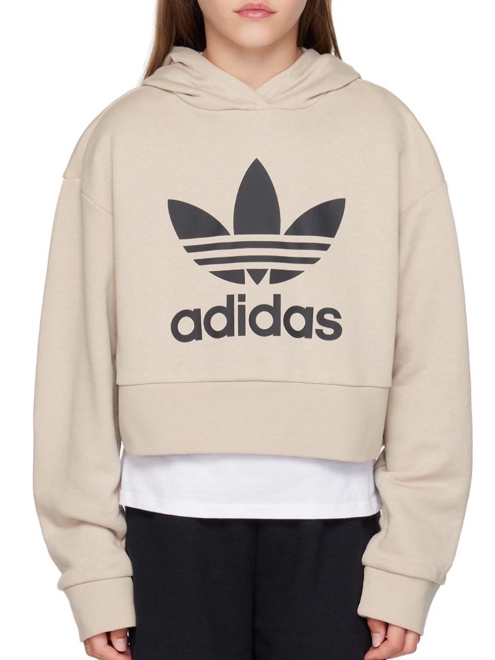 Adidas Big Kid Trefoil Hoodie